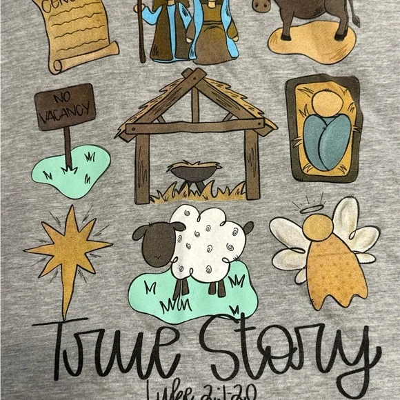 2 Christmas t-shirts - Picture 4 of 5